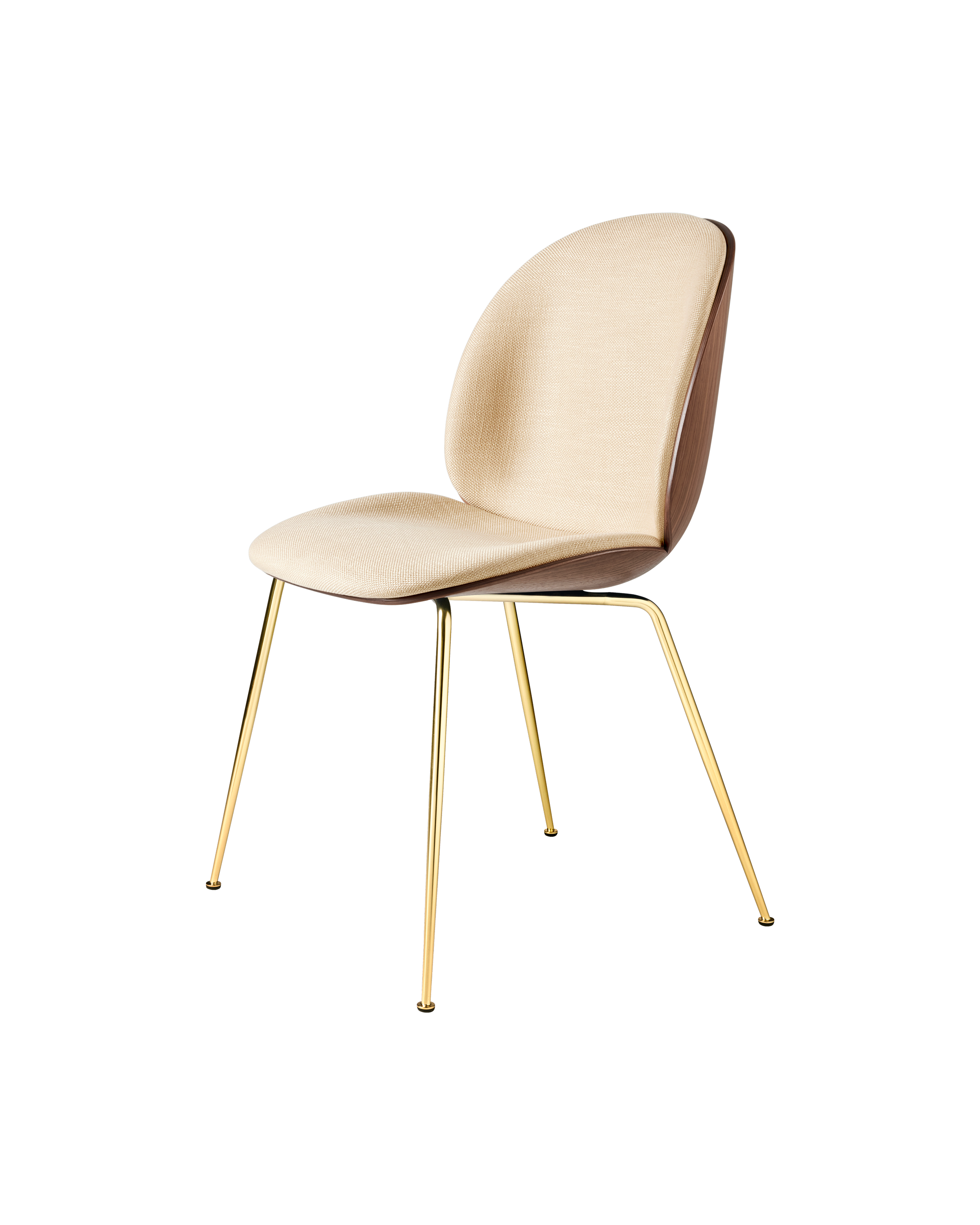 GUBI Beetle Meeting Chair, Un-Upholstered